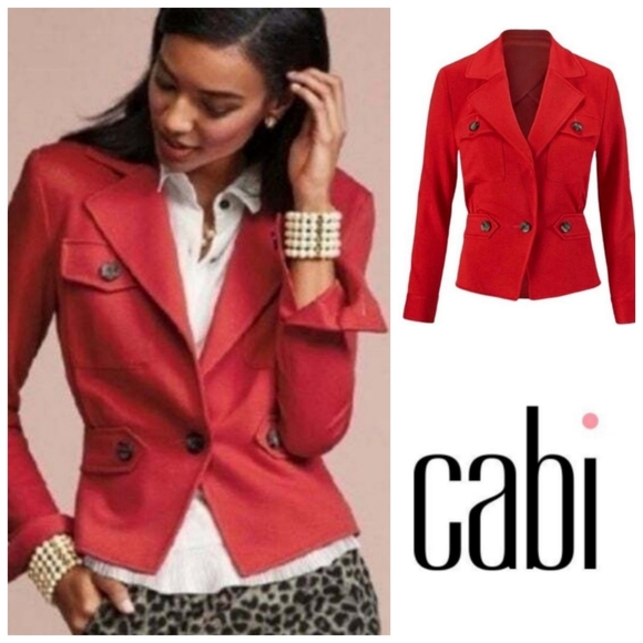 CAbi Jackets & Blazers - CAbi 3374 Little Red Jacket~Blazer